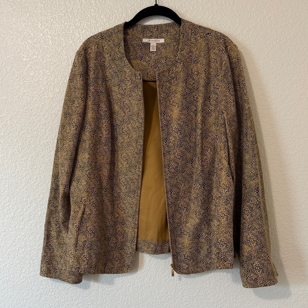 JM Collection Zip Up Jacket